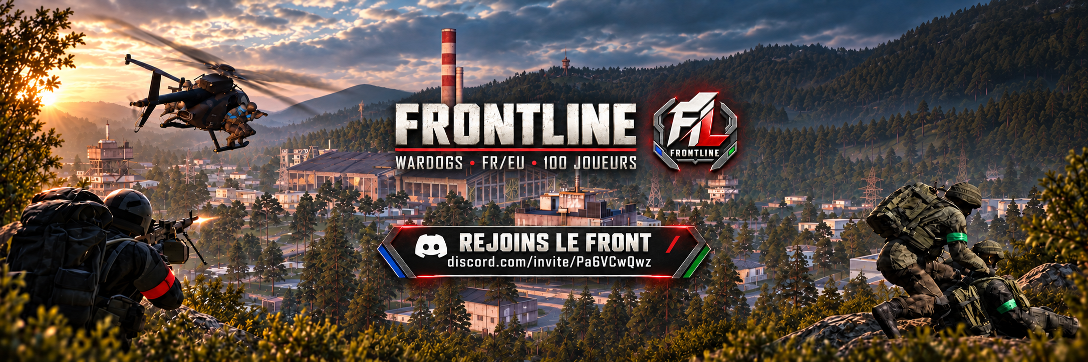 FRONTLINE community banner