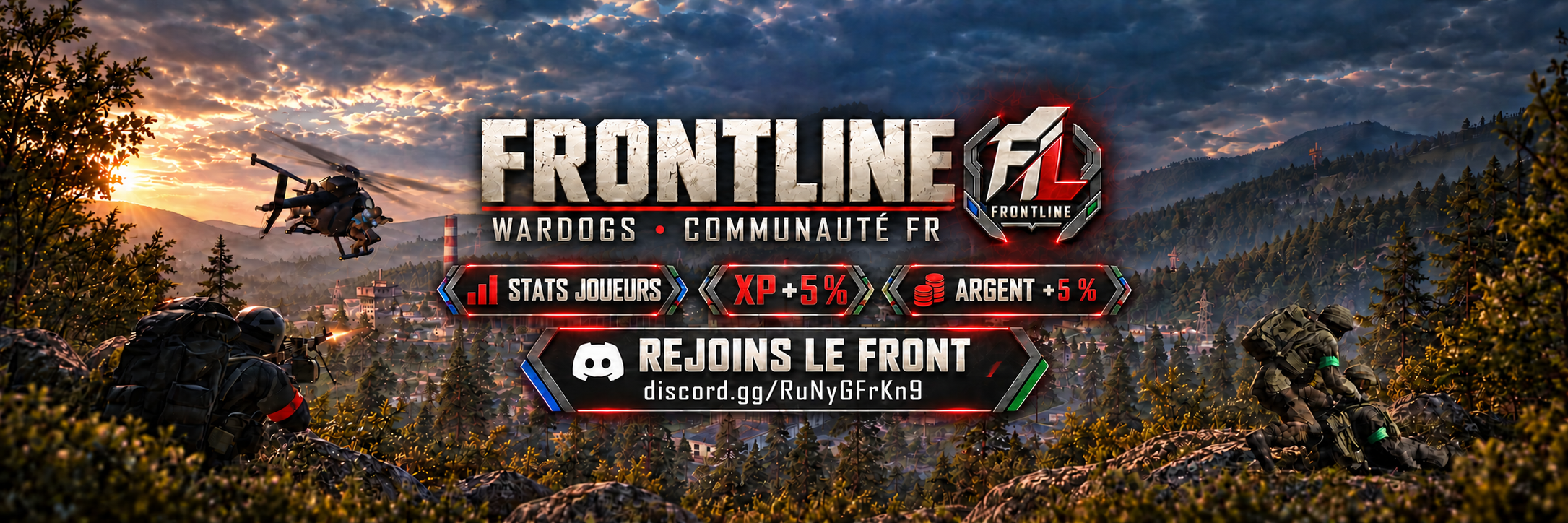 FRONTLINE community banner