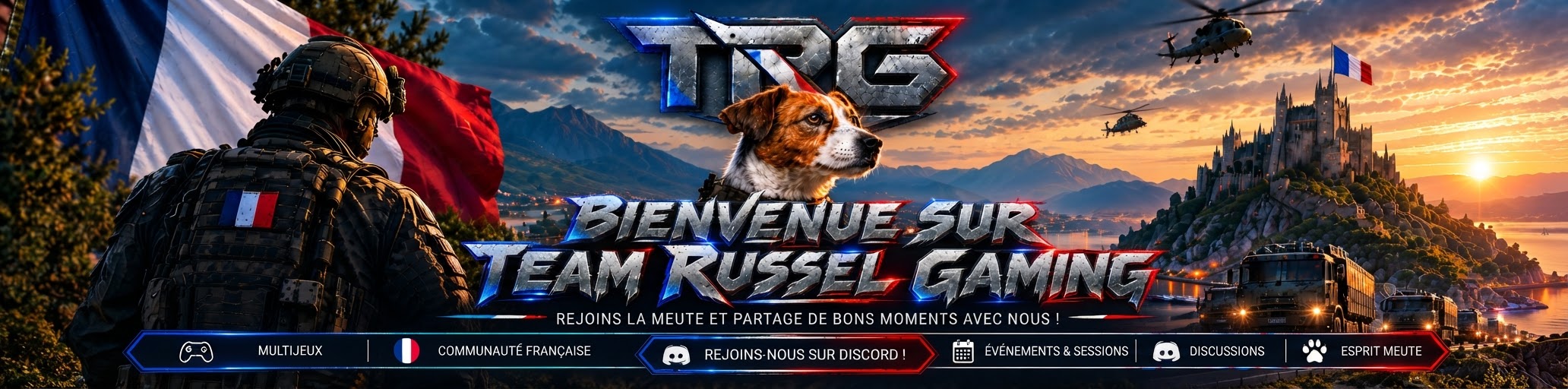 TEAM RUSSEL GAMING community banner